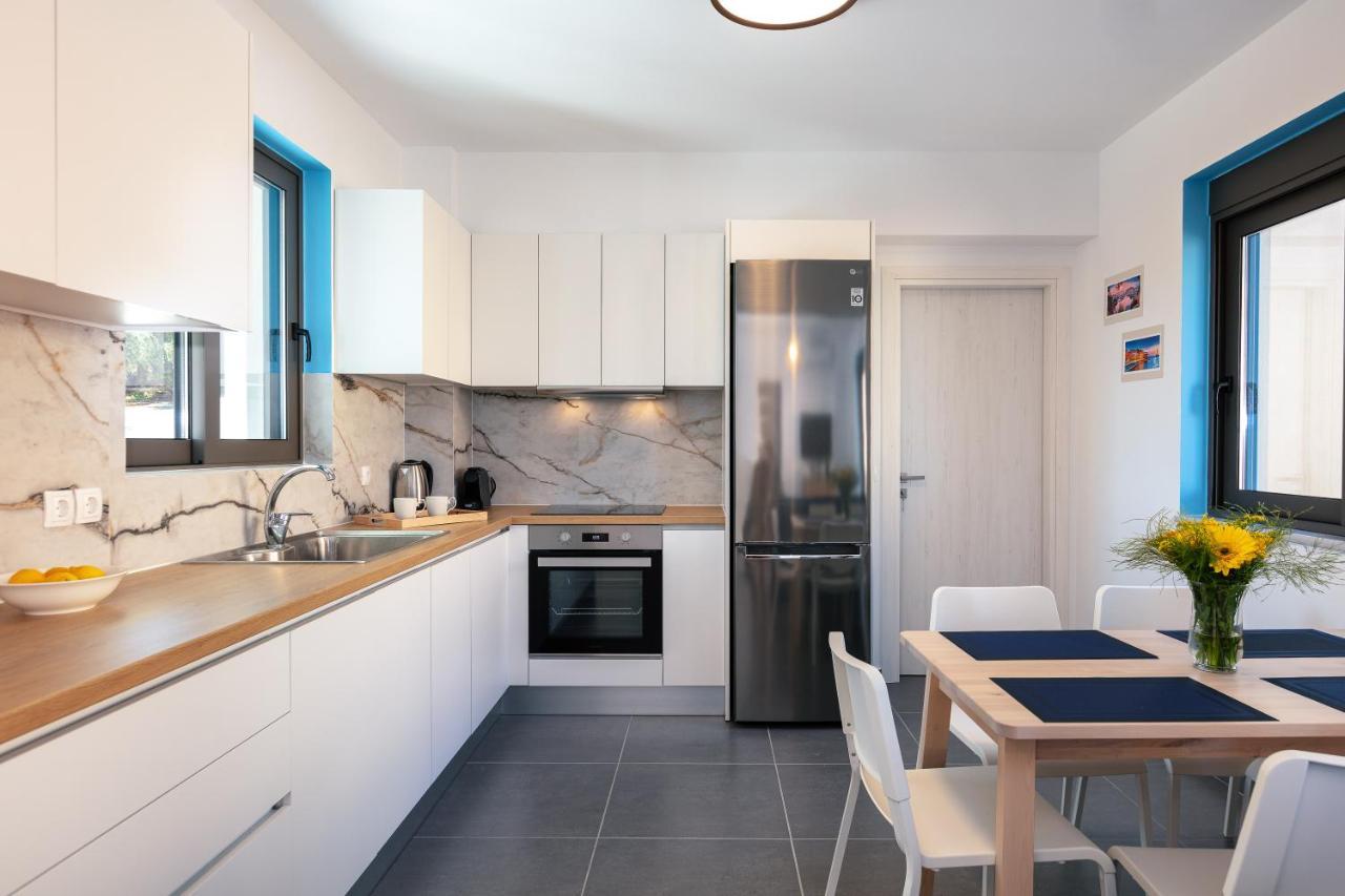 Greek Sky - New Modern Apartment With Shared Pool Tavronitis Eksteriør bilde