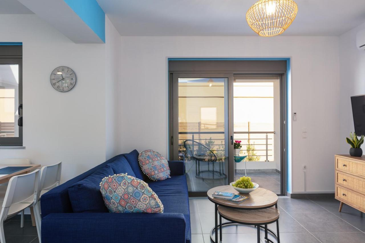 Greek Sky - New Modern Apartment With Shared Pool Tavronitis Eksteriør bilde