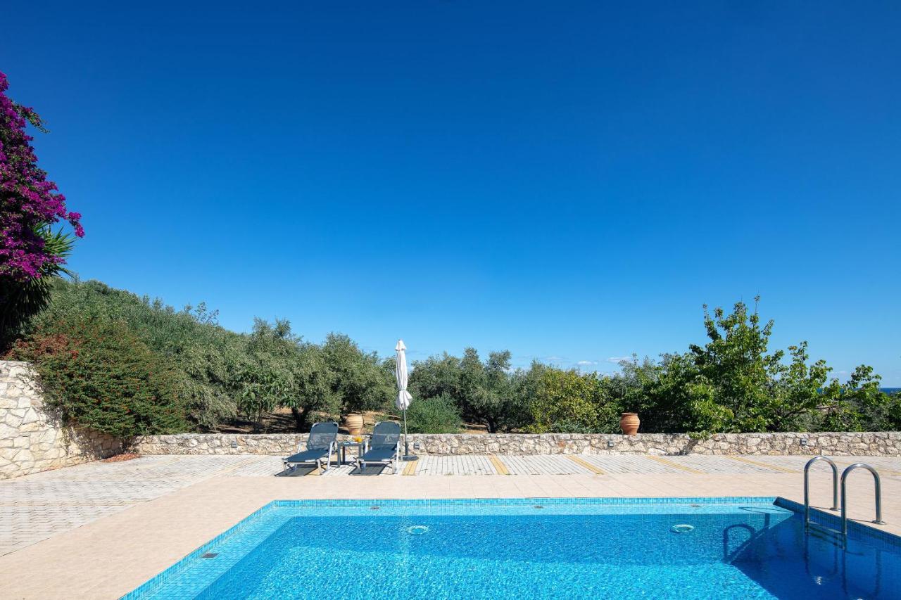 Greek Sky - New Modern Apartment With Shared Pool Tavronitis Eksteriør bilde